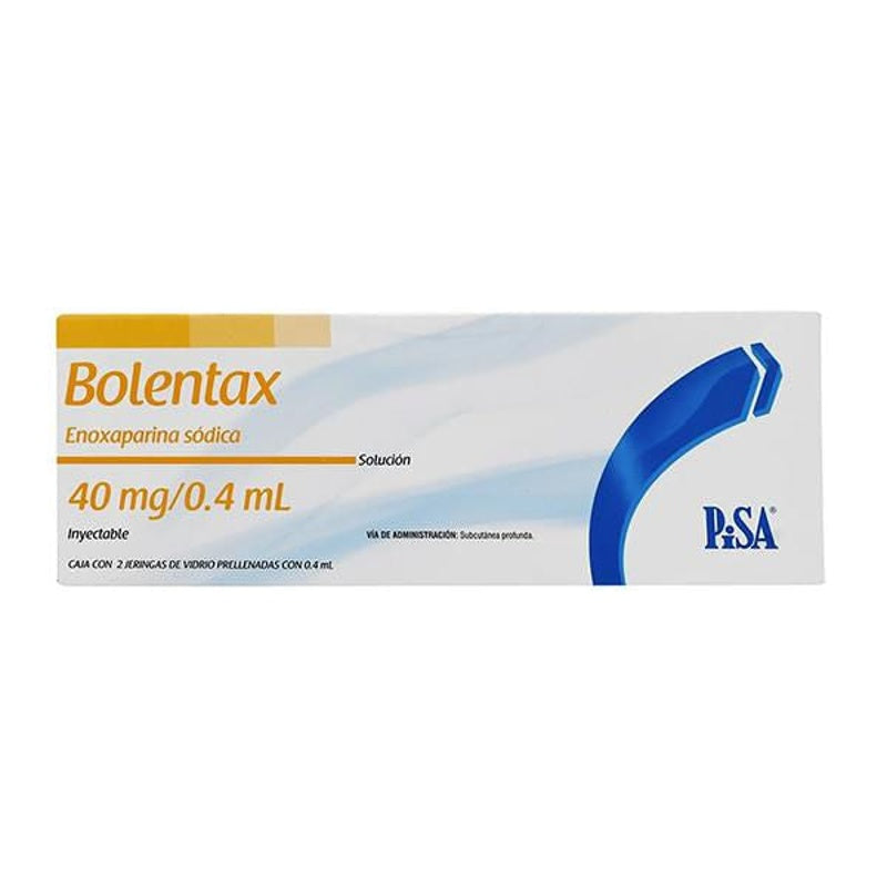 Bolentax 40 Mg / 0.4 Ml 2 Jeringa Prell