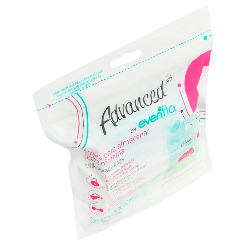 Bolsa Recolectora Leche Materna Evenflo 150 Ml 25 Piezas