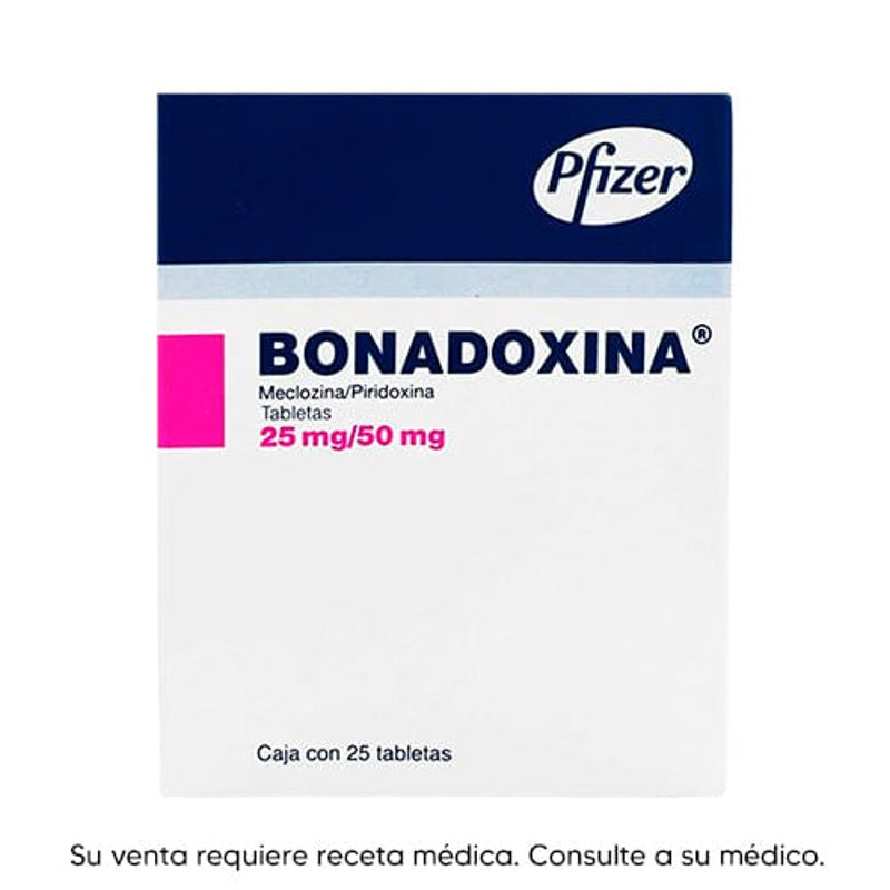 Bonadoxina 25 / 50 Mg Con 25 Tabletas