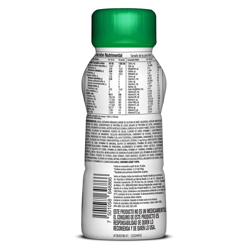 Boost Alto Proteina Chocolate 237 Ml Solución Suplemento Alimenticio 7501058646866