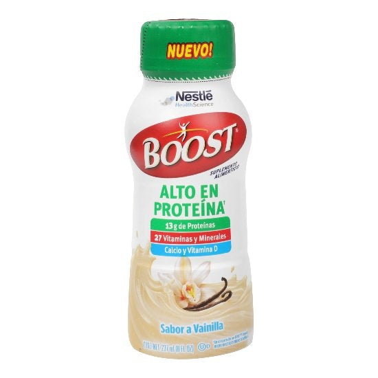 Boost Alto Proteina Vainilla 237 Ml Liquido Suplemento Alimenticio 7501058622914