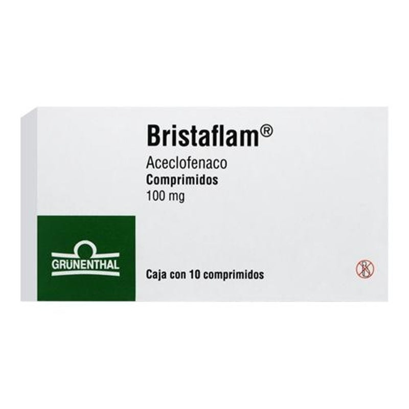 Bristaflam 100 Mg Con 10 Tabletas