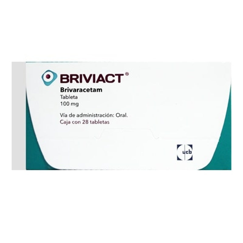 Briviact 100 Mg Con 28 Tabletas