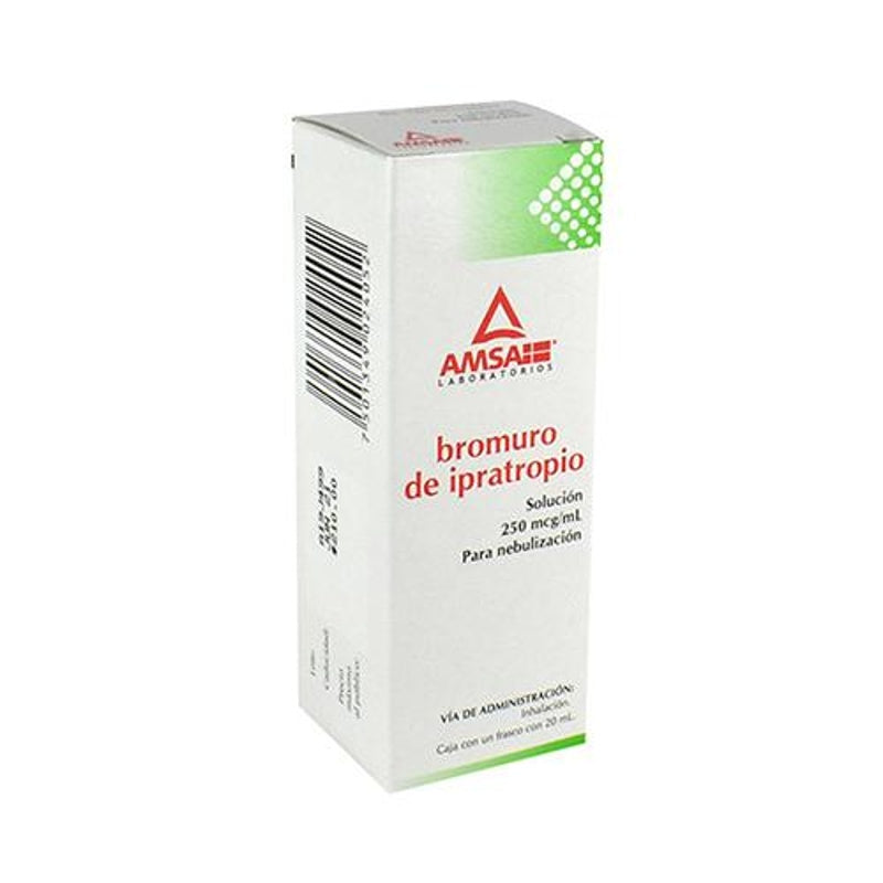 Bromuro De Ipratropio 250Mcg / Ml 20 Ml Solución Neb Amsa 7501349024052