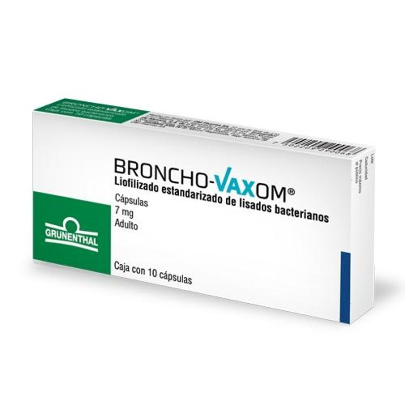 Broncho Vaxom 7 Mg Con Adulto 10 Capsulas