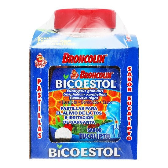 Broncolin Bicoestol Eucalipto 66 Grs Pastillas 714706912023