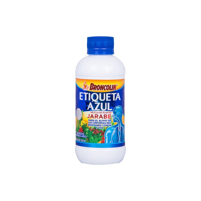 Broncolin Etiqueta Azul 250 Ml Jarabe