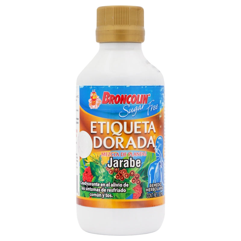 Broncolin Sugar Free Etiqueta Dorada 150 Ml Jarabe 714706911170 perfil 6