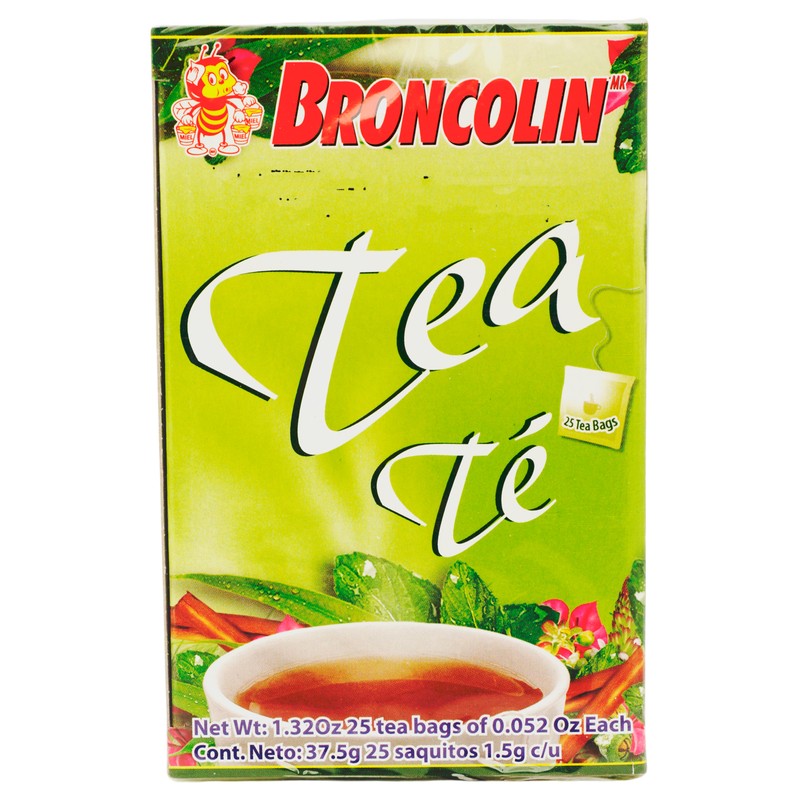 Broncolin Tea Herbal 25 Sobres 714706902918
