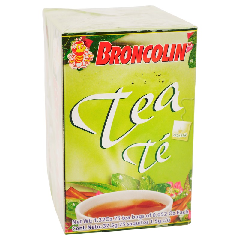 Broncolin Tea Herbal 25 Sobres 714706902918 2