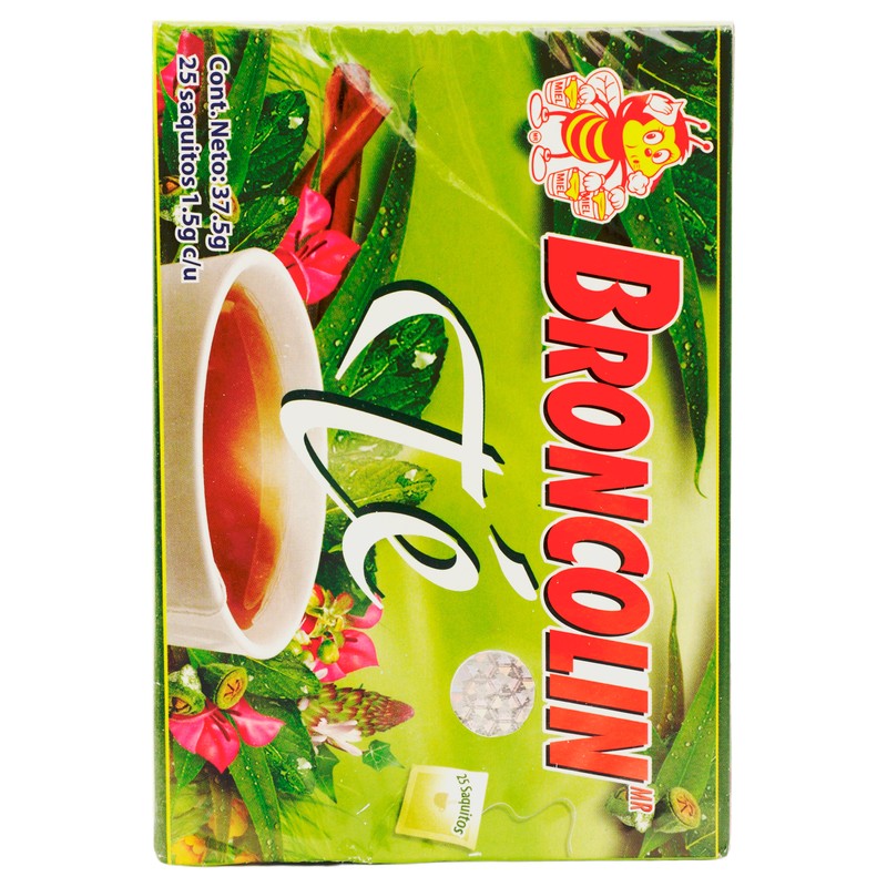 Broncolin Tea Herbal 25 Sobres 714706902918 5