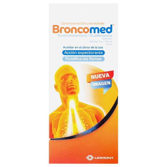 Broncomed 300 Mg / 2 G / 100 Ml 120 Ml Solución 7501299301357 perfil 2
