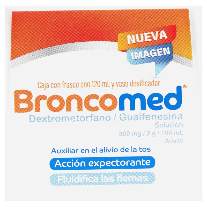 Broncomed 300 Mg / 2 G / 100 Ml 120 Ml Solución 7501299301357 perfil 5