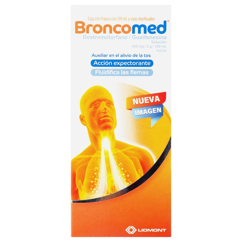 Broncomed 300 Mg / 2 G / 100 Ml 120 Ml Solución 7501299301357 perfil 6