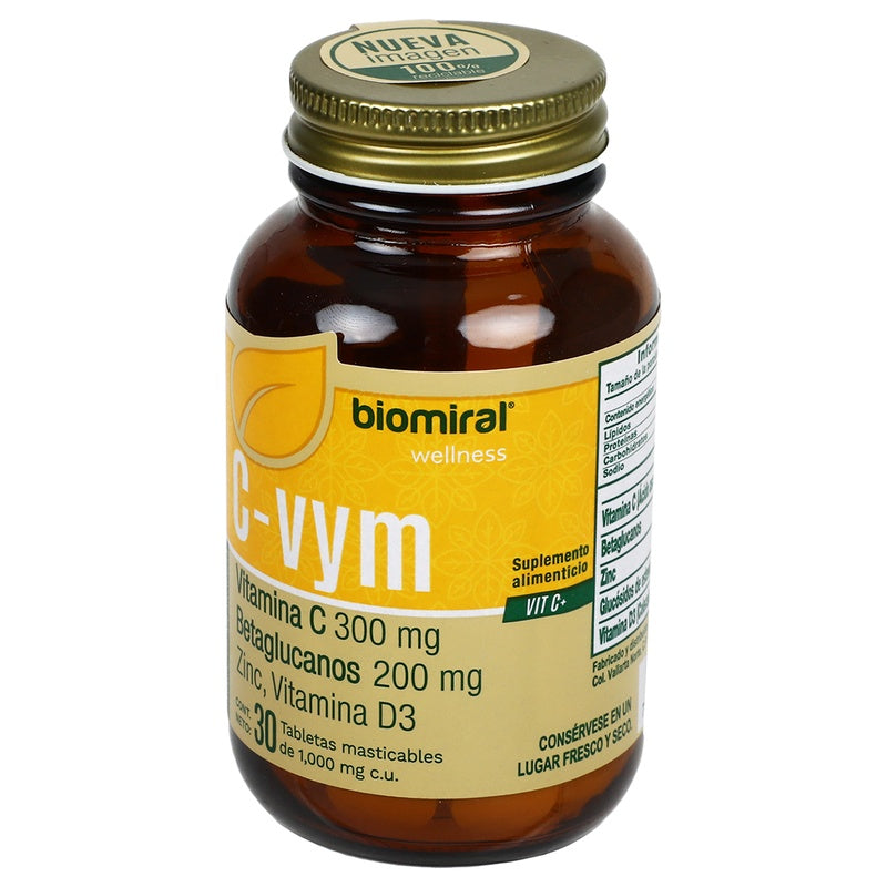 C-Vym Con 30 Tabletas 7503020089862 perfil 3