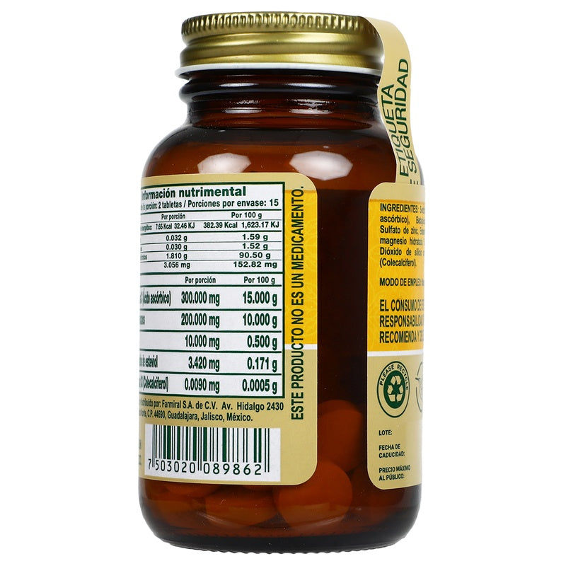 C-Vym Con 30 Tabletas 7503020089862 perfil 4