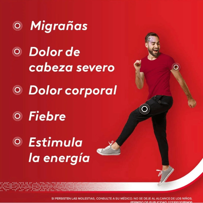 Cafiaspirina Forte 650 / 65 Mg Con 24 Tabletas