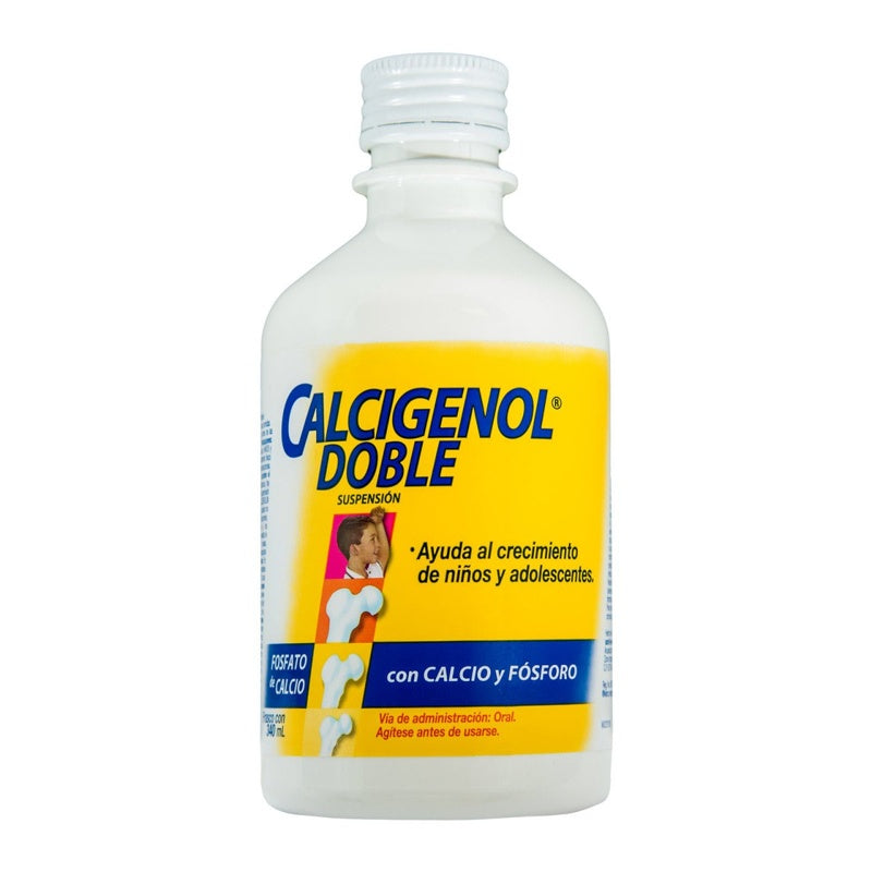 Calcigenol Doble 1.8 Gr / 100 Ml 340 Ml Suspensión
