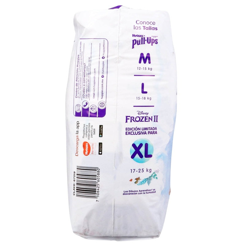 Calzones Huggies Pull-Ups Nino Xl Con 30 7506425605880 perfil 8