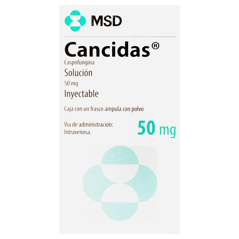 Cancidas 50 Mg Solución Inyectable Iv 7501326006316 perfil 4