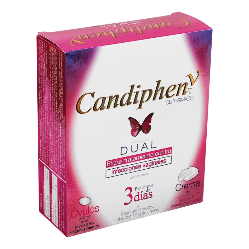 Candiphen V 2% 200 Mg 10 Gr 3 Dias Crema Ov Vag perfil 2