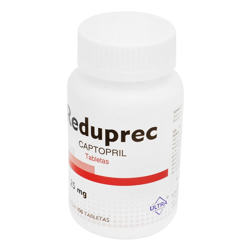 Capsulas Topril 25 Mg Con Con 100 Tabletas Reduprec