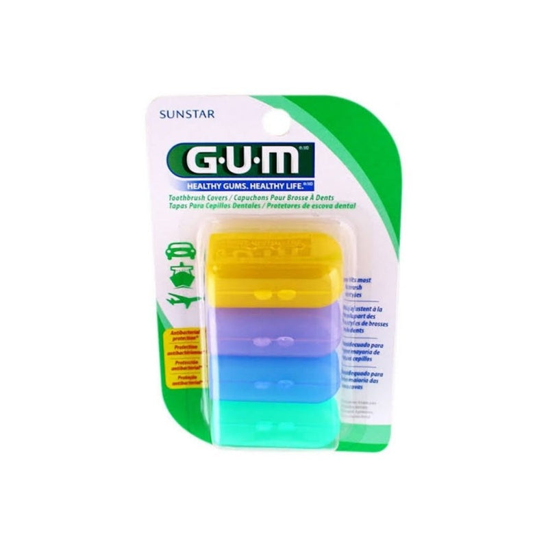 Capuchones Gum Cepillo Dental 4 Piezas