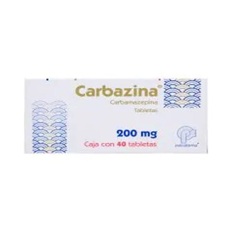 Carbazina 200 Mg Con 40 Tabletas