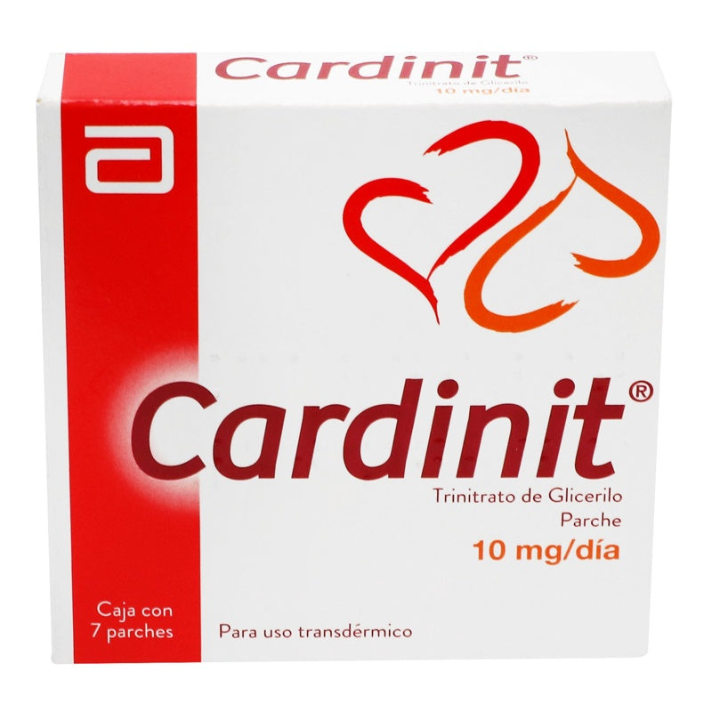 Cardinit 10 Mg 7 Parche