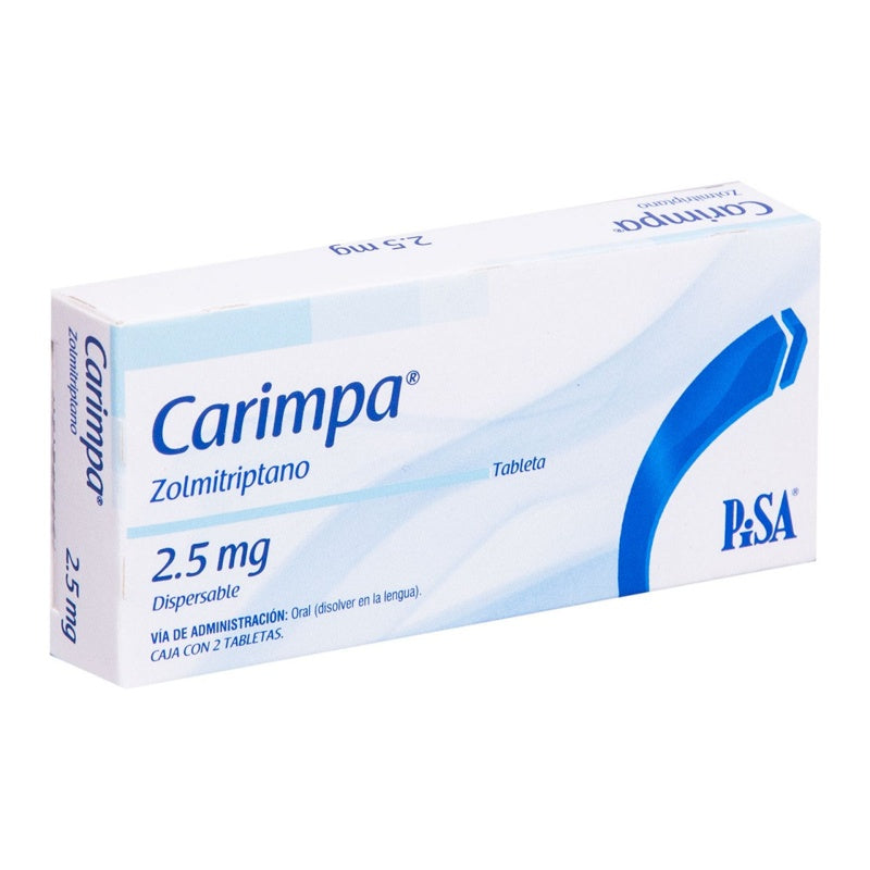Carimpa 2.5 Mg Con 2 Tabletas