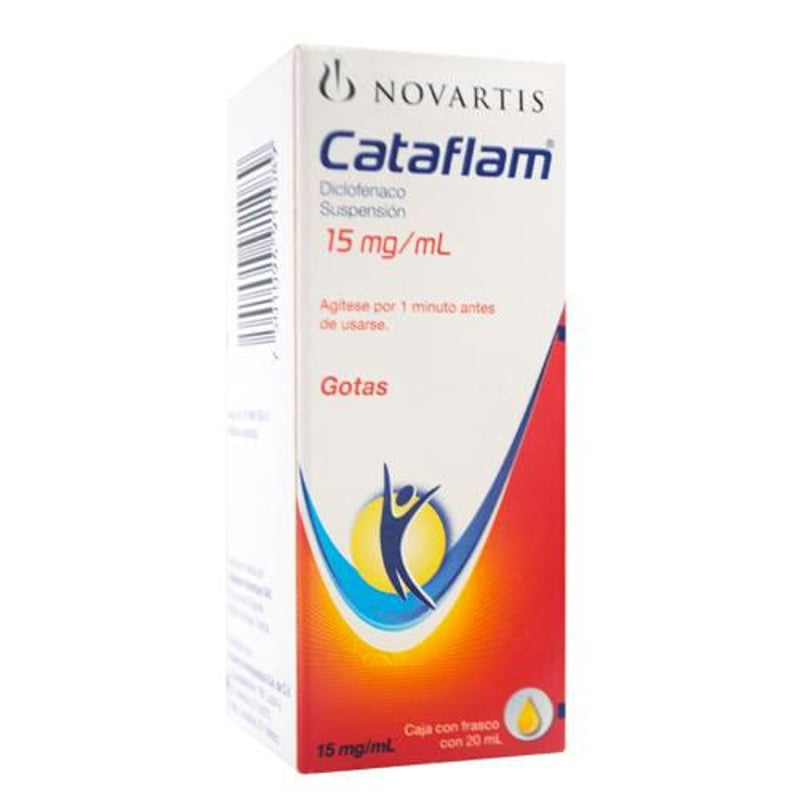 Cataflam 15 Mg / Ml 20 Ml Gotas