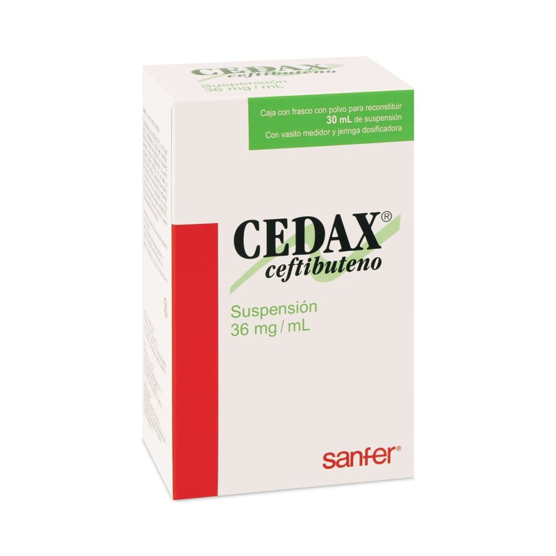 Cedax 36 Mg / Ml 30 Ml Suspensión