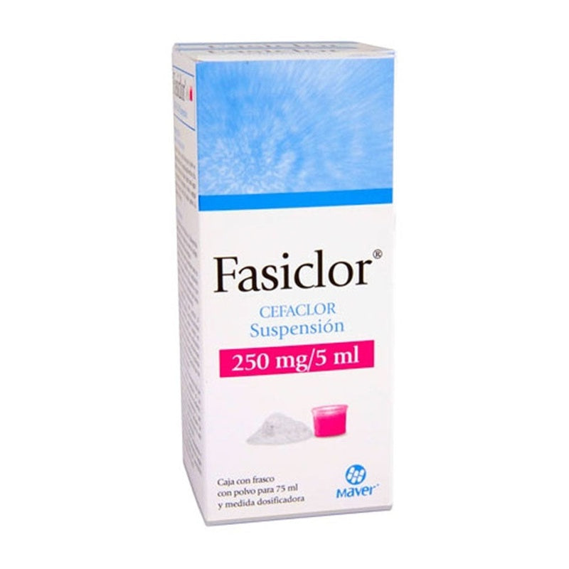 Cefaclor 250 Mg / 5 Ml 75 Ml Suspensión Fasiclor 7502009741050