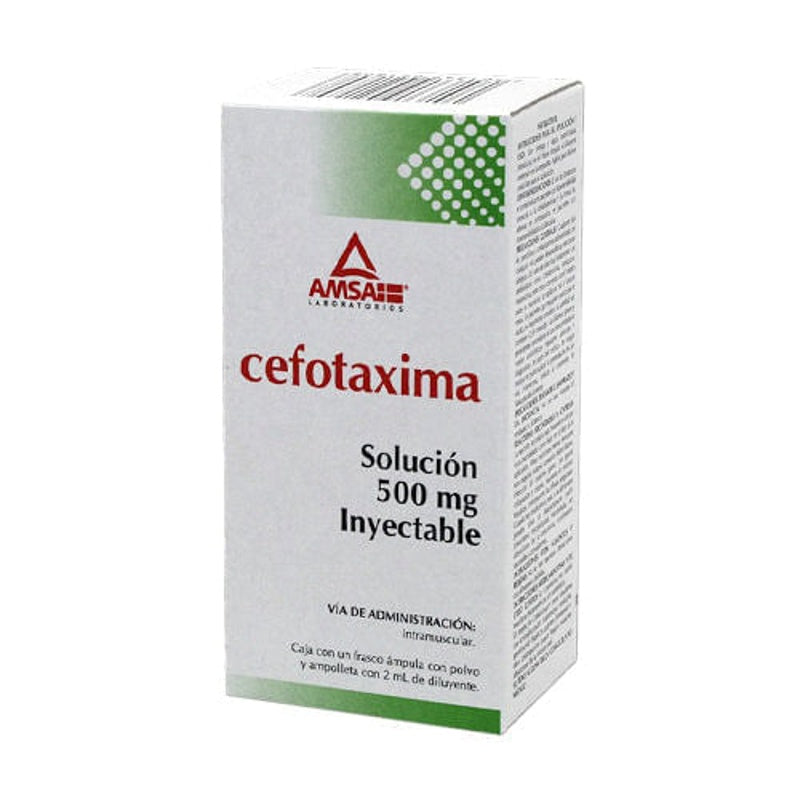 Cefotaxima 500 Mg Im Ampulas Amsa 1808 7501349021808