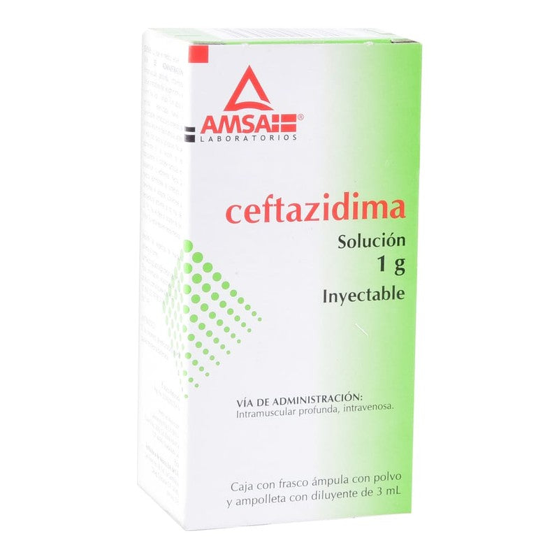 Ceftazidima 1 Gr 3 Ml Solución Iny Amsa 7501349022799 4