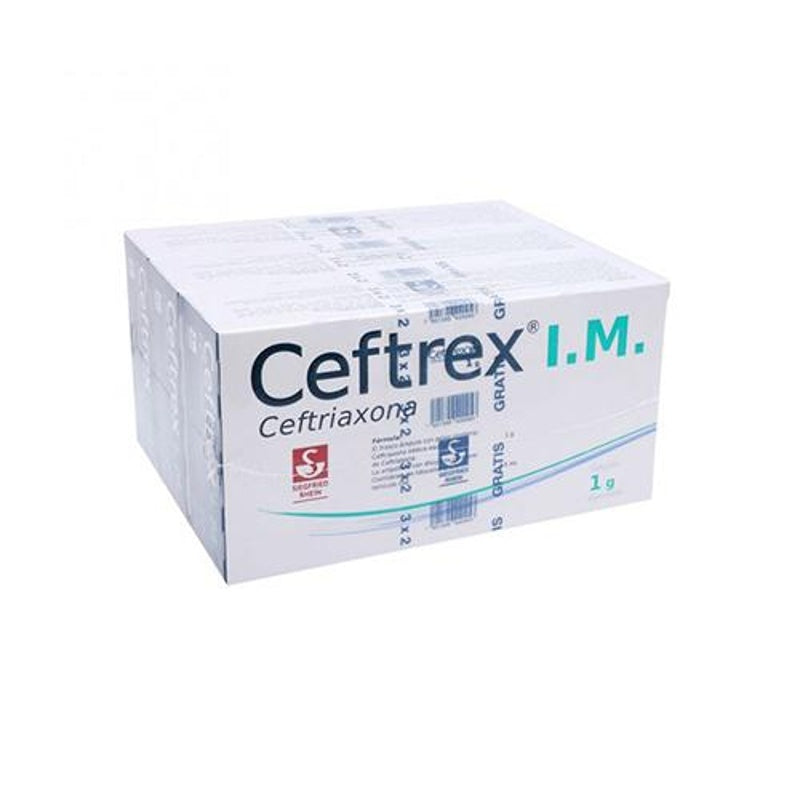 Ceftrex 1 Gr / 3.5 Ml 3 Frasco ímpula Pack