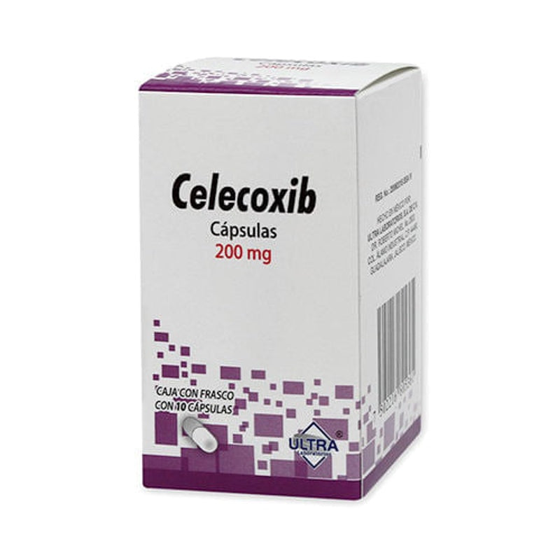 Celecoxib 200 Mg Con 10 Capsulas Ultra