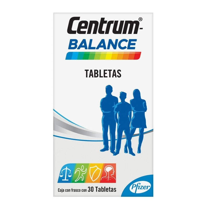 Centrum Balance 30 Tabletas Suplemento Alimenticio 5718