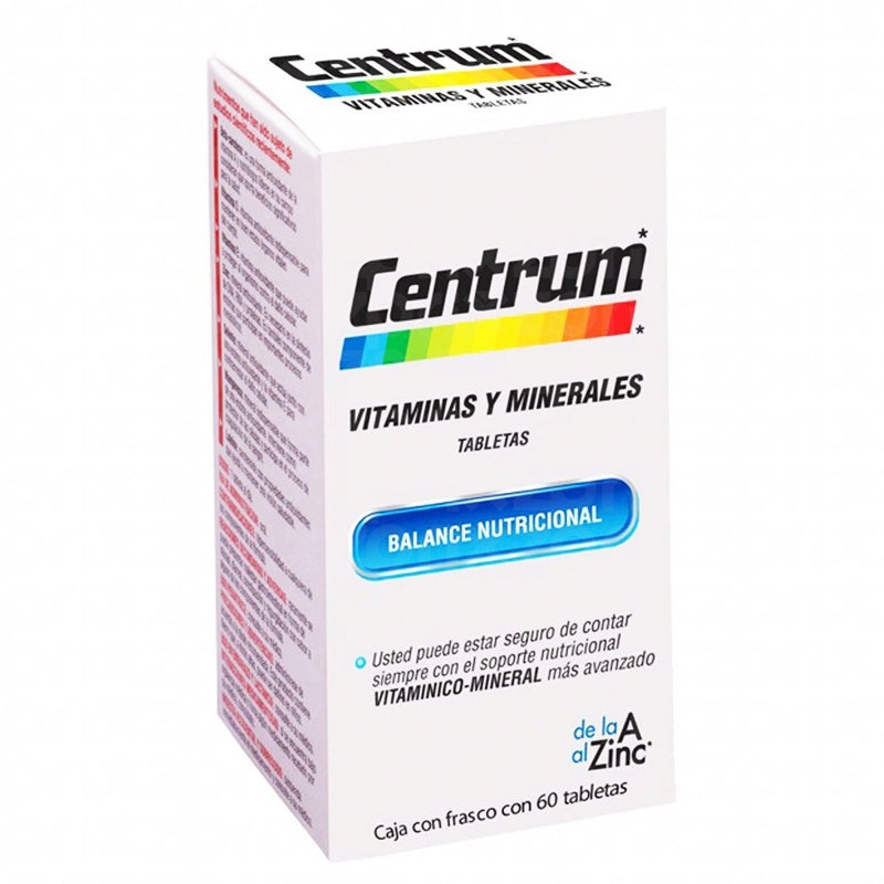 Centrum Balance 60 Tabletas Suplemento Alimenticio 5923