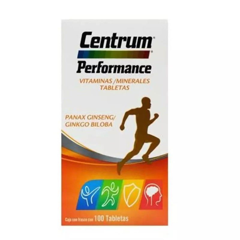 Centrum Performance 100 Tabletas Suplemento Alimenticio 25985