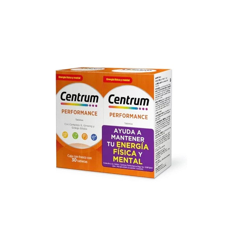 Centrum Performance 3030 Tabletas Suplemento Alimenticio 7501065055064
