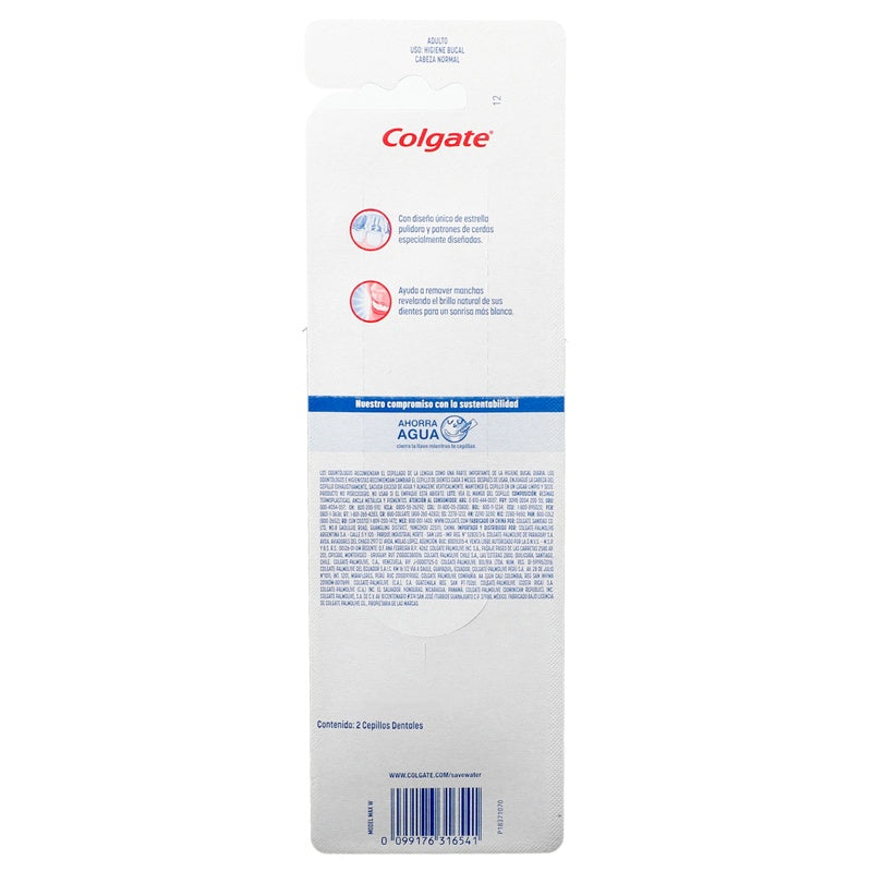 Cepillo Dental Colgate Max White 2X1 perfil 2