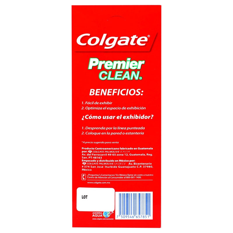 Cepillo Dental Colgate Premier Clean 6 Piezas perfil 5