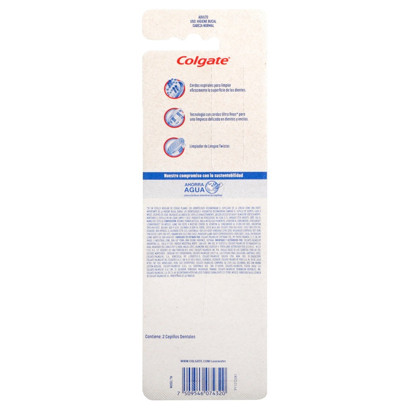 Cepillo Dental Colgate Pro Cuidado 2X1 7509546074320 perfil 2