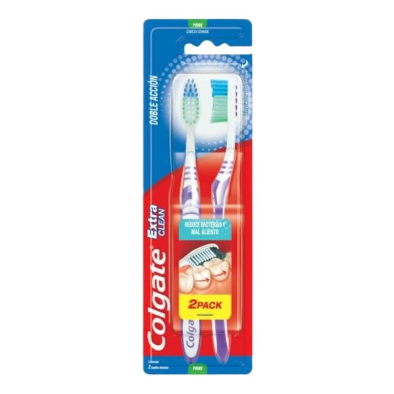 Cepillo Dental Colgate R Xt-Cle 2X1