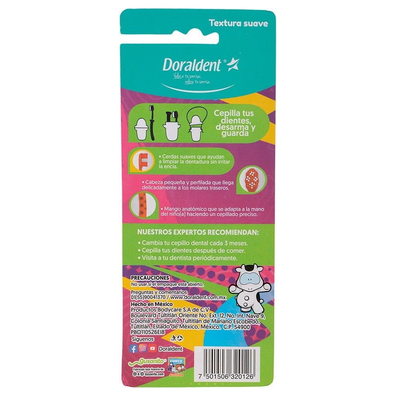 Cepillo Dental Dorald Infantil Cowco+Estuche perfil 7