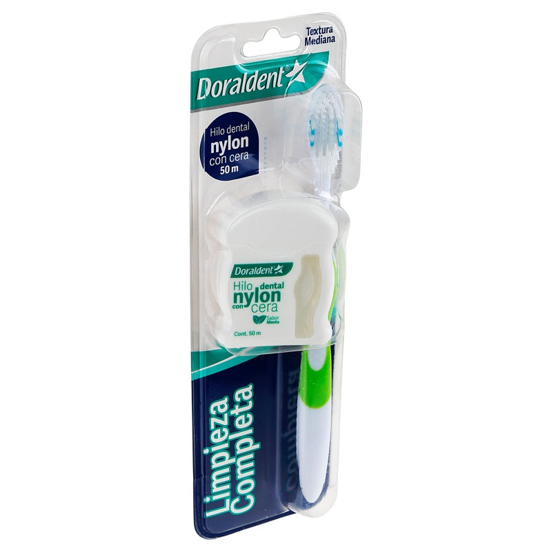 Cepillo Dental Dorald Med+Hilo Dent50Mt perfil 2