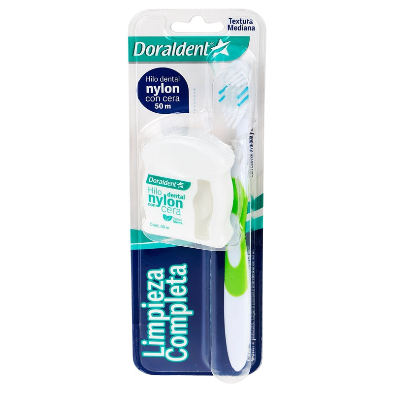 Cepillo Dental Dorald Med+Hilo Dent50Mt perfil 3
