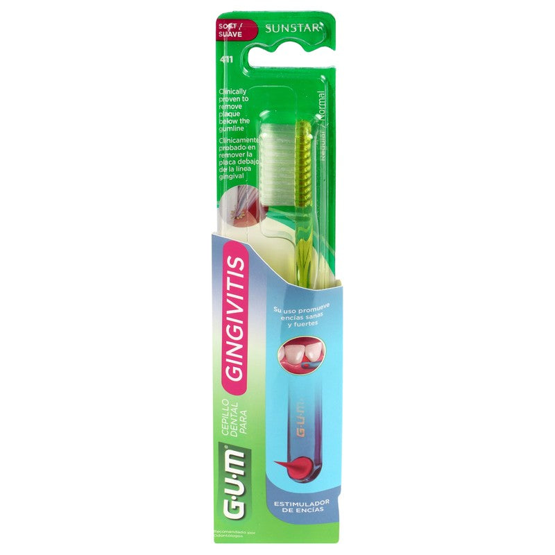 Cepillo Dental Gum Classic Suave Pza 70942004114 3
