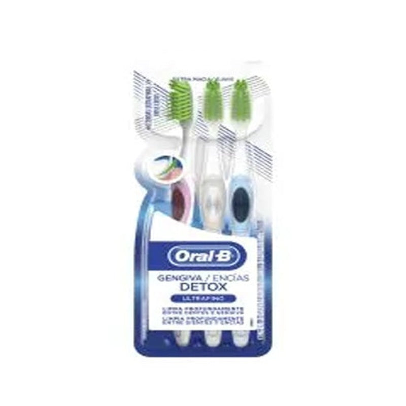 Cepillo Dental Oral B Detox U-Fin Suave 3